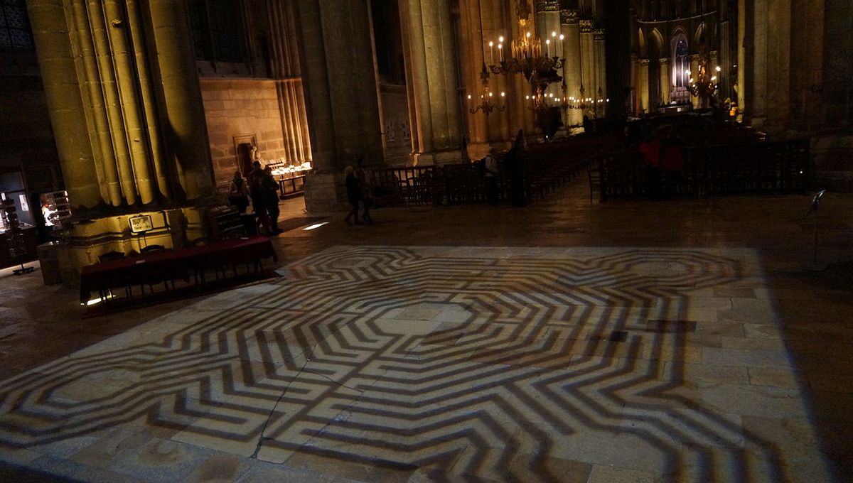 Labyrinthe disparu de la Cathédrale Notre-Dame de Reims