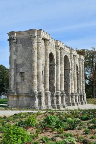 Porte Mars à Reims avant rénovation